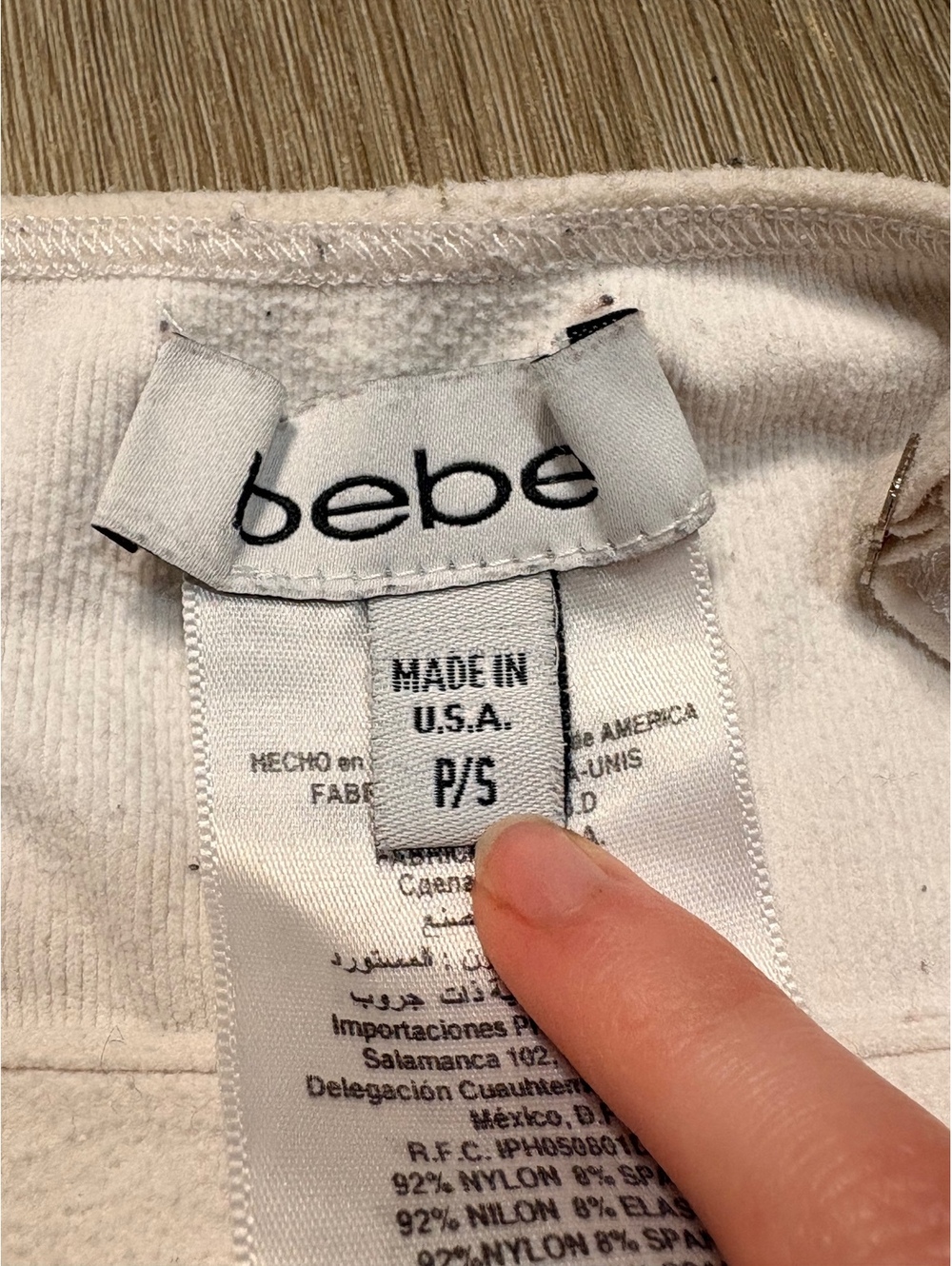 Bebe White Lace Cami Women’s Size Small Tank Top Bella Swan Y2K Preppy Twilight - Picture 3 of 8